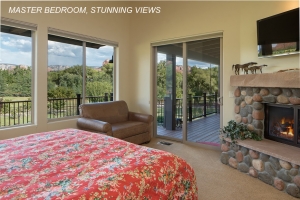 MASTER BEDROOM, STUNNING VIEWS