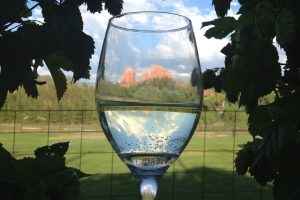 WINE WITH A TOUCH OF CATHEDRAL ROCK